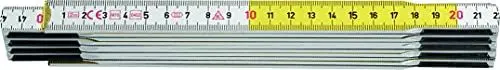Produktbild: Hultafors Meterstab Hessemeter 270-2-10 aus Buchenholz, Messbereich maximal 2000 mm, schwarz-rote Duplexteilung, verdeckte Gliederverbindung