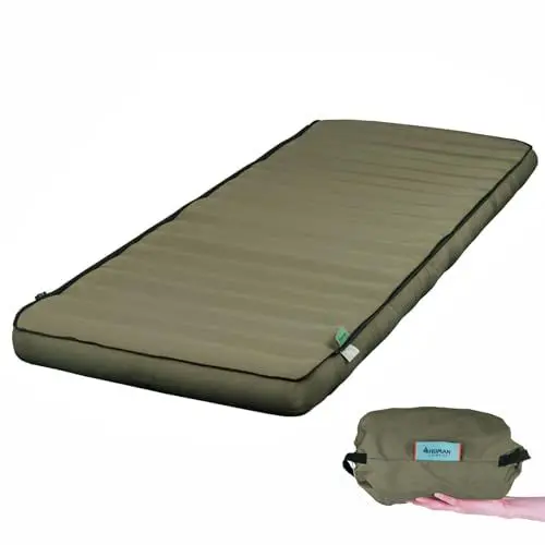 Produktbild: Human Comfort Luft Bett Chatou Isomatte Kasten Matratze Gäste 100% Baumwolle Grün