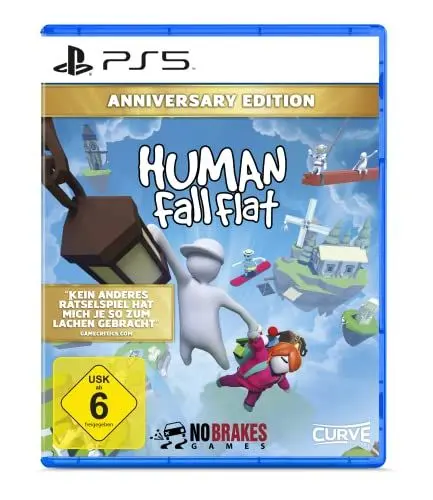 Produktbild: Human Fall Flat,1 PS5 (Anniversary Edition): Für PlayStation 5