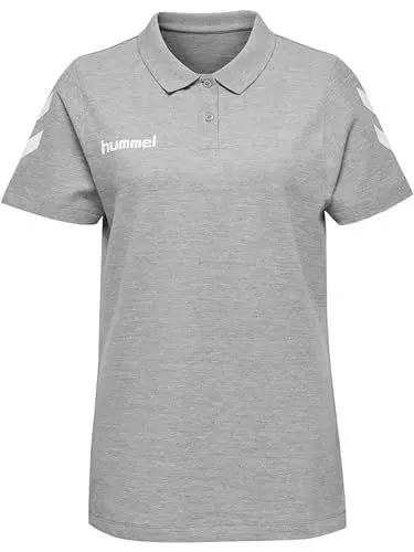 Produktbild: HUMMEL Damen Hmlgo Cotton Polo Woman Hemd, Grey Melange, L EU