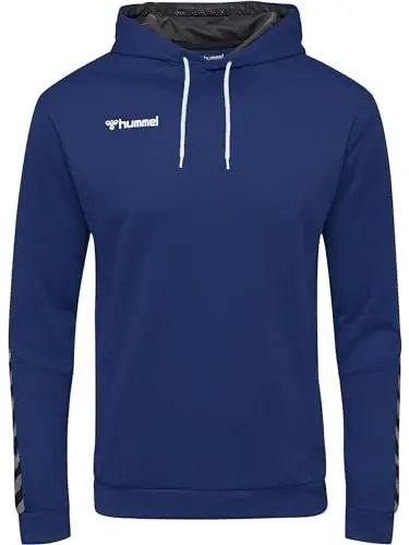 Produktbild: HUMMEL Herren Hoodie Hmlauthentic Poly Hoodie, True Blue, M, 204930-7045-M