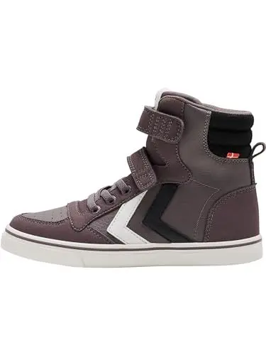 Produktbild: hummel Unisex Kinder Slimmer Stadil High Jr Sneaker, Sparrow, 38 EU