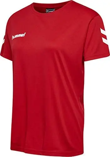 Produktbild: HUMMEL Weiblich CORE Poly Tee Woman S/S T-Shirts, True RED, XS