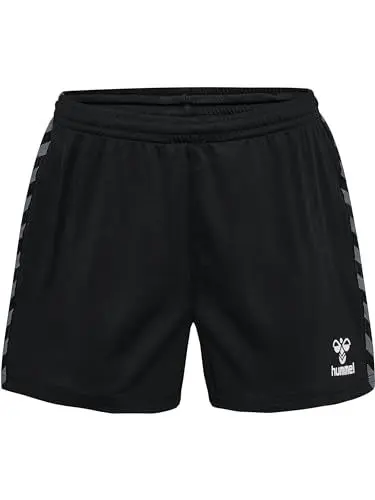Produktbild: hummel Damen Hmlauthentic Pl Woman Shorts, Schwarz, XS EU