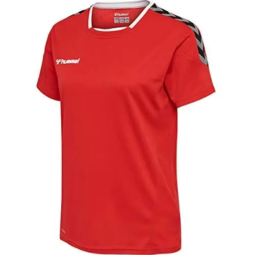 Produktbild: Hummel Damen Hmlauthentic Poly Jersey Woman S/S Trikot, True Red, XL EU