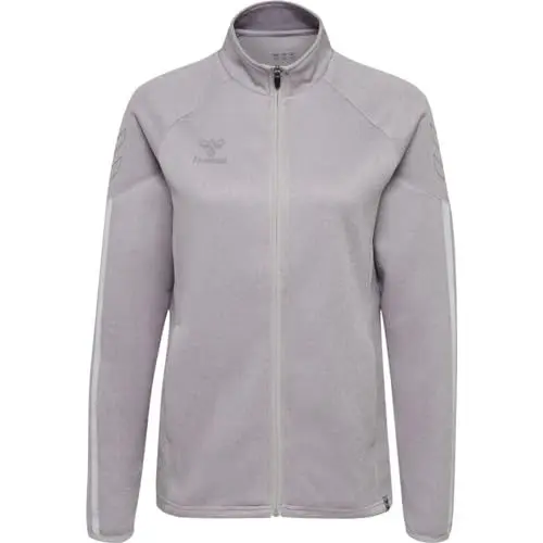 Produktbild: Hummel Damen Trainingsjacke CIMA Zip 205495 Cadet Melange XXL
