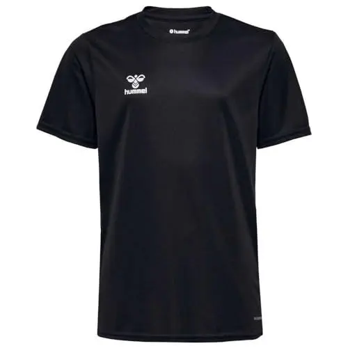 Produktbild: hummel Uni_Kids Hmlessential Jersey S/S Kids T-Shirt, Schwarz, 152 EU