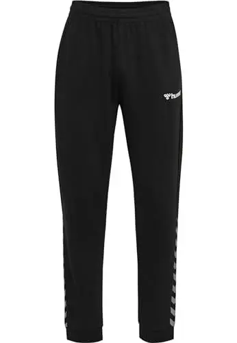Produktbild: Hummel Herren Hmlauthentic Sweat Pant, Black/White, M EU