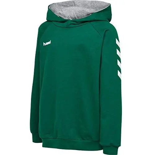 Produktbild: Hummel Herren Hmlgo Kids Cotton Hoodie Kapuzenpullover, Evergreen, 176 EU