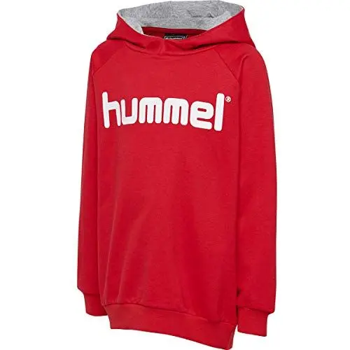 Produktbild: Hummel Herren Hmlgo Kids Cotton Logo Hoodie Kapuzenpullover, True Red, 152 EU