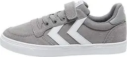 Produktbild: Hummel Unisex-Kinder Slimmer Stadil Low Jr Sneaker Niedrig, Frost Grey, 27 EU
