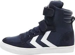 Produktbild: Hummel Unisex Kinder Slimmer Stadil High Jr Hohe Sneaker, Dress Blue, 38 EU