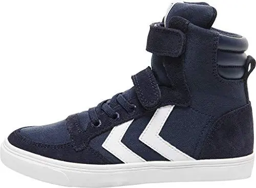 Produktbild: Hummel Unisex Kinder Slimmer Stadil High Jr Hohe Sneaker, Dress Blue, 38 EU