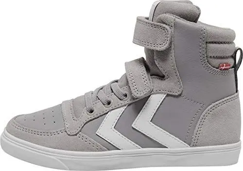 Produktbild: Hummel Unisex Kinder Slimmer Stadil Leather High Jr Hohe Sneaker High-Top, Alloy,36 EU