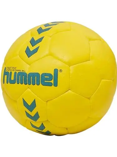 Produktbild: hummel 203607 Unisex Kinder HMLSTREET Play-Handball, Safety Gelb/Blau Nacht, 0