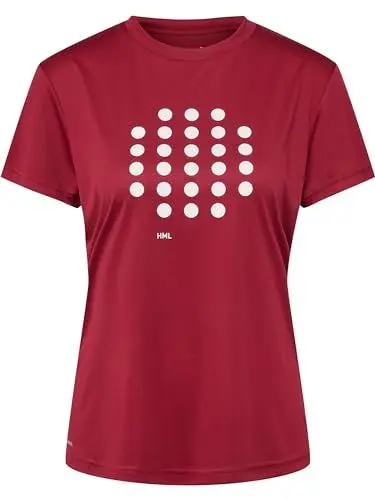 Produktbild: hummel Damen Hmlcourt T-shirt S/S Woman T Shirt, Rhubarb, XS EU