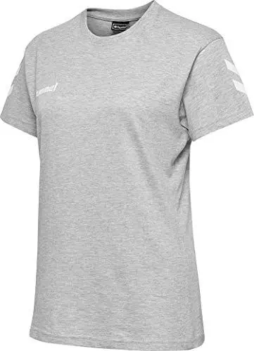 Produktbild: hummel Damen Hmlgo bomuld T shirts, Grey Melange, XS EU
