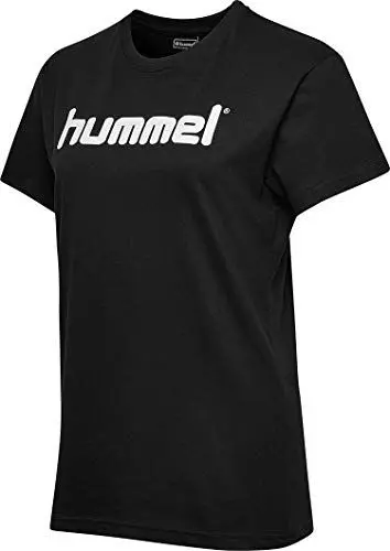 Produktbild: Hummel Damen Hmlgo Cotton Logo Woman S/S T-shirts, Schwarz, S EU
