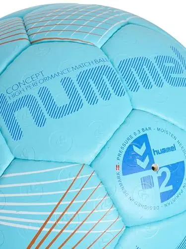 Produktbild: hummel Unisex – Erwachsene Concept Hb Handball, Blue/ORANGE/White, 2 EU