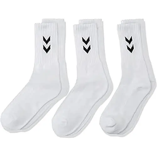 Produktbild: hummel Mädchen 3-pak basic sokker Socken, Schwarz, 14 (46 - 48) EU