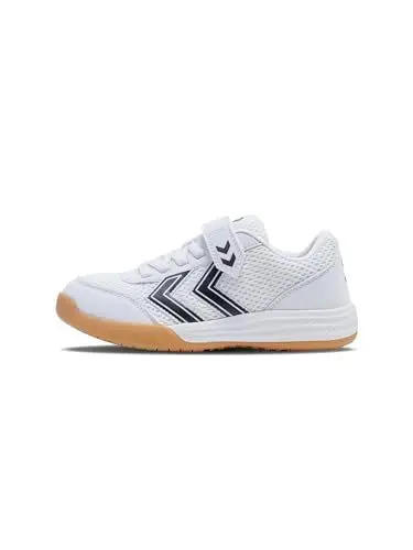 Produktbild: hummel Unisex Multiplay Flex Vc Jr Sneaker, White Black, 35 EU