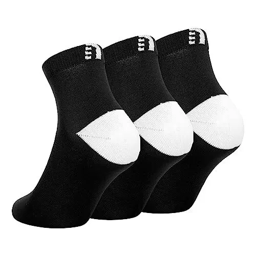 Produktbild: hummel Newline Unisex Running Core Sock Pack Laufbekleidung Laufsocken Schwarz - Weiß Socken 39-42