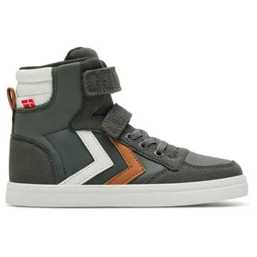 Produktbild: hummel Kinder Sneaker Slimmer Stadil Leather High Jr 225913 Forest Night 29
