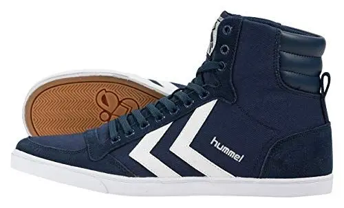 Produktbild: hummel Unisex Hummel Slimmer Stadil High High-Top, Dress Blue White Kh, 40 EU