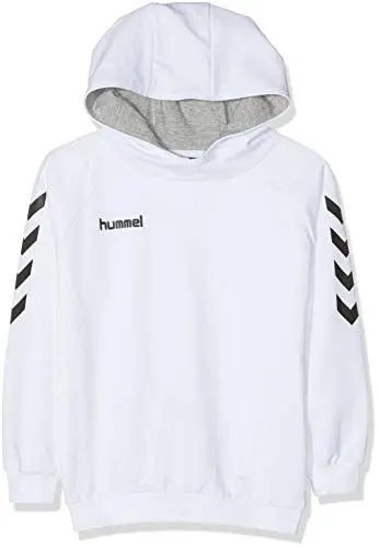 Produktbild: hummel Unisex Kinder Hmlgo Kids Cotton Hoodie Kapuzenpullover, Weiß, 164 EU