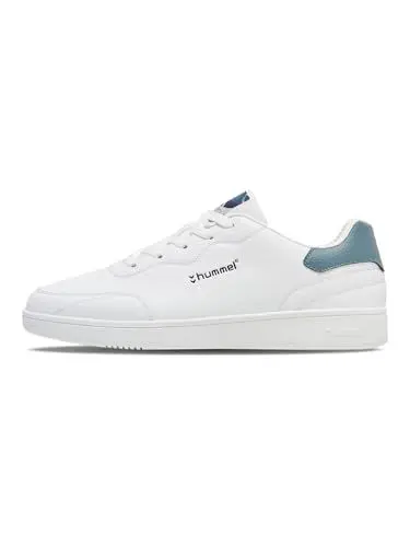 Produktbild: hummel Unisex Match Point Sneaker, White/Stormy Weather, 43 EU