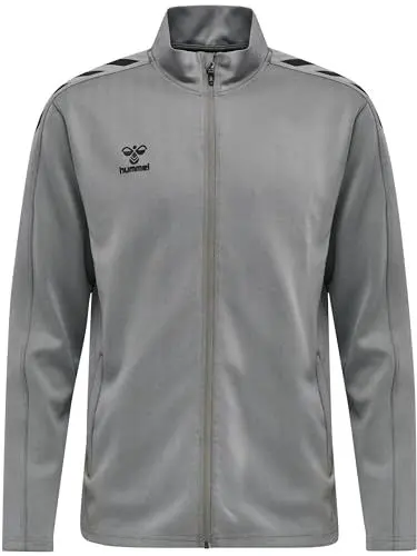Produktbild: hummel, hmlCORE XK Poly Zip Sweat, Grey Melange, 2XL