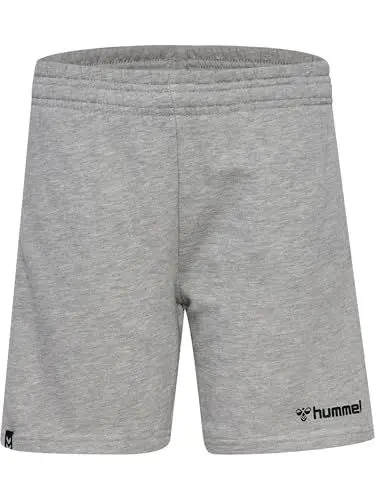 Produktbild: hummel hmlMOVER Cotton Bermuda Shorts Kids, Grey Melange, 164