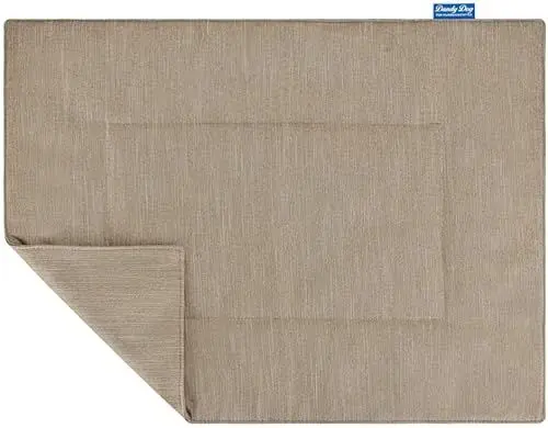 Produktbild: Hundedecke Eco Dog Taupe - waschbar kuschelig nachhaltig hochwertige Qalität Made in Germany - Größe M