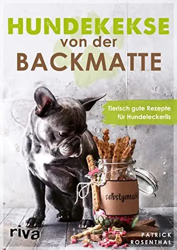 Produktbild: Hundekekse von der Backmatte: Tierisch gute Rezepte für Hundeleckerlis. Einfache, schnelle und leckere Backrezepte für gesunde Vierbeiner zum Selbermachen: das perfekte Geschenk für alle Hundebesitzer