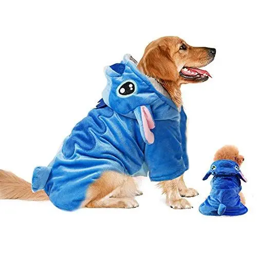 Produktbild: Hundekostüm, Gimilife Halloween Kostüm Hund Haustier Verkleidungen & Kostüm für Hunde, Hunde Halloween Kostüm für Kleine, Mittelgroße Große Hunde und Katzen