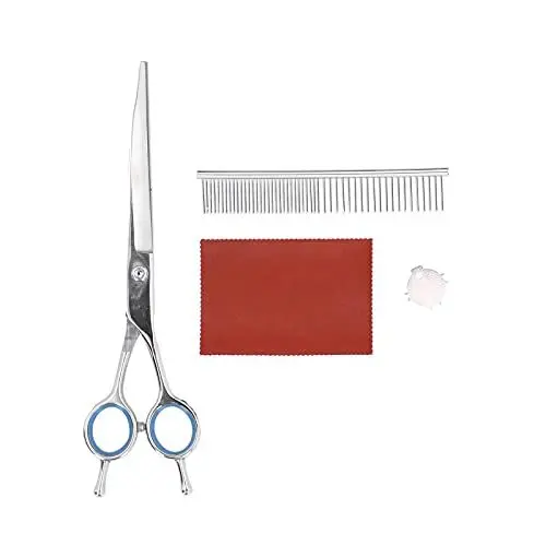 Produktbild: Hundepflegeset, Sauberes und Präzises Tierpflege-Trimmer-Set Komfortables Tierpflege-Set Metall-Kamm für Haustiere Zum Kämmen von Haaren