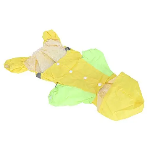 Produktbild: Hunderegenmantel, Leicht, Sicher und Sitzend, Hohe Atmungsaktivität, Regenmantel, Haustierzubehör, für den Pet House Pet Dog Rain Day (S)
