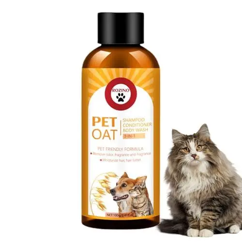 Produktbild: Hundeshampoo und Spülung,Hundeshampoo - Katzenshampoo - Haustier-Shampoo für Hunde, reinigt, entwirrt, Conditioner für Haustiere, desodorierend, feuchtigkeitsspendend