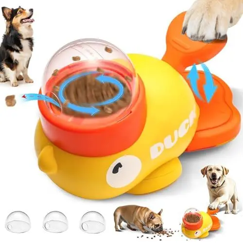 Produktbild: Hundespielzeug Intelligenz, Intelligenzspielzeug für Hunde, interaktives Hundespielzeug, IQ-Training, waschbar, Slow Feeder für Hunde zur Verbesserung der Verdauung, Entfesseln Sie Spaß und Snacks