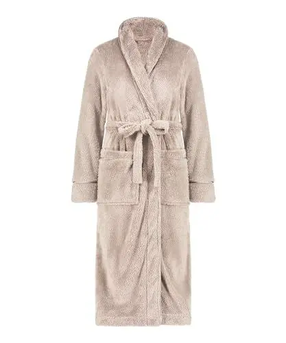 Produktbild: Hunkemöller Bademantel Fleece - taupe - XL/XXL