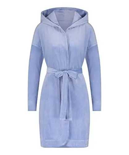 Produktbild: Hunkemöller Bademantel Velours - blue heron - XS/S