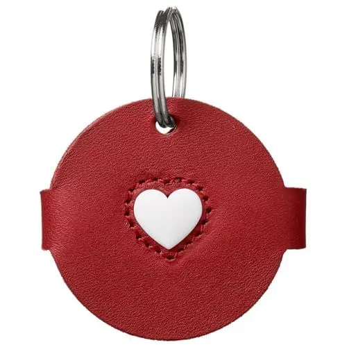 Produktbild: Anhänger Hundemarken-Etui Love Farbe rot, Größe S
