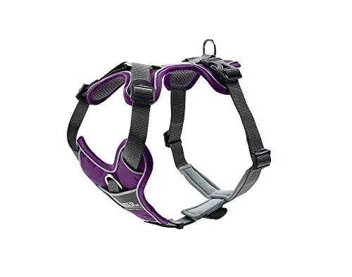 Produktbild: HUNTER DIVO Hundegeschirr, S-M, 52-68 cm, violett/grau