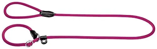 Produktbild: HUNTER FREESTYLE Retriever-Leine, Mit Integrierter Halsung, Witterungsbeständig, 1,0 X 120 Cm, Himbeer