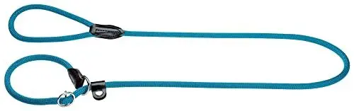 Produktbild: HUNTER FREESTYLE Retriever-Leine, mit integrierter Halsung, witterungsbeständig, 1,0 x 170 cm, petrol
