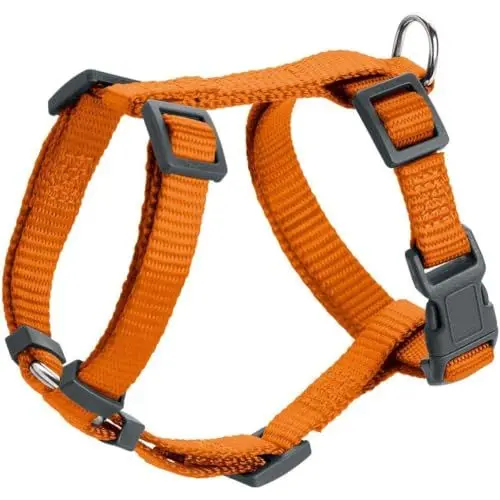 Produktbild: HUNTER Geschirr London Vario Rapid | Orange | Größe 41-70/S | 4-Fach verstellbar | mit Sicherheitsverschluss | weich & flexibel | reißfest & schnelltrocknend | leicht & pflegeleicht