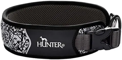 Produktbild: HUNTER Halsung Divo Reflect L, schwarz/grau