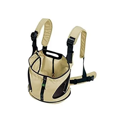 Produktbild: HUNTER KANGAROO Rucksack/Tragetasche, Hundetragetasche, Bauchtasche, kleine Hunde, Welpen 30 x 20 x 30 cm, beige