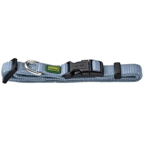Produktbild: HUNTER Vario-Basic Halsband, Größe:S/1.0, Farbe:Rauchblau