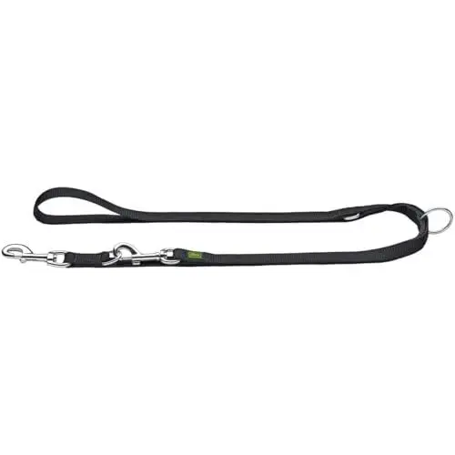 Produktbild: HUNTER Verstellbare Hundeführleine, Farbe: rot, 3-fach verstellbar, robustes Nylon, pflegeleicht, Größe: 20/200